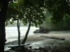 Rain at the beach