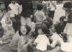 Back in Korea, schoolgirls on an outing.  One of the students is Tracy