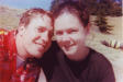 Liz and Steve in the hills