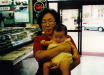 Mom and baby Tess